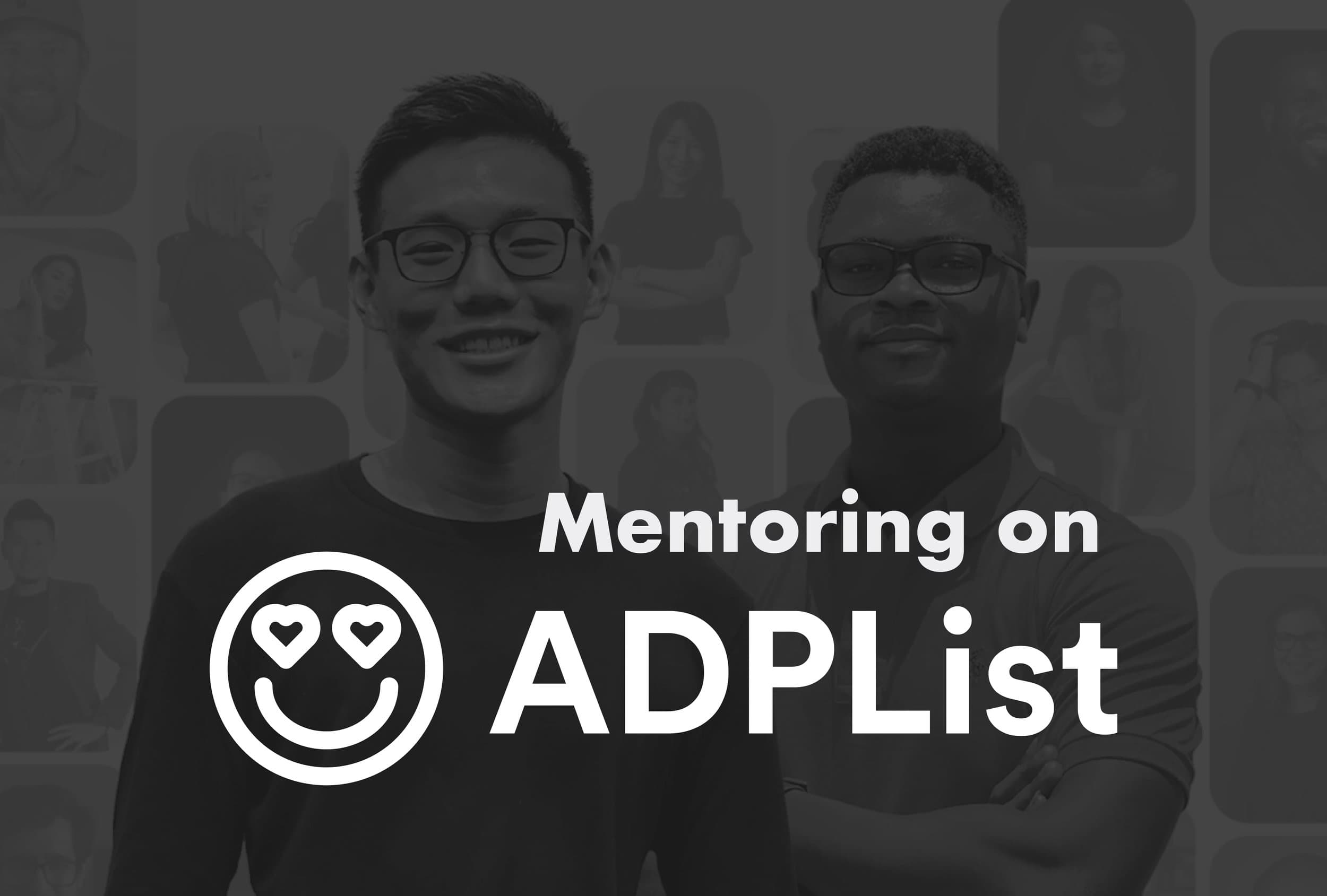 ADPList Mentoring on ADPList